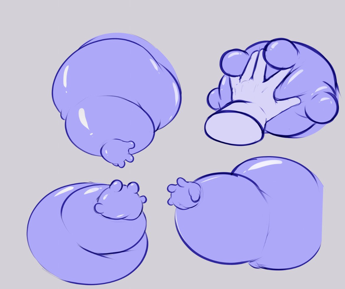 studying puffy