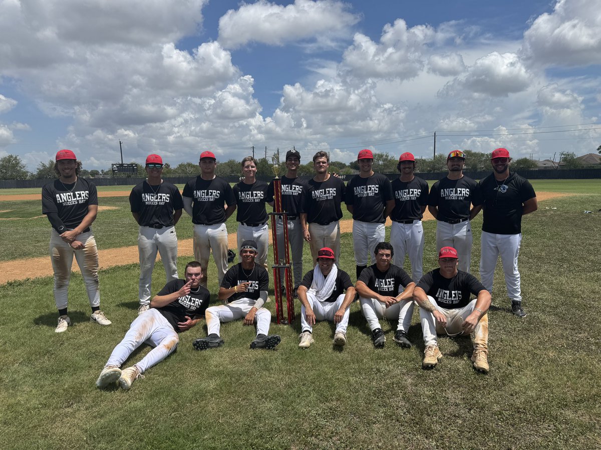 The 2025 TCBL Summer Champions Nueces Bay Anglers
