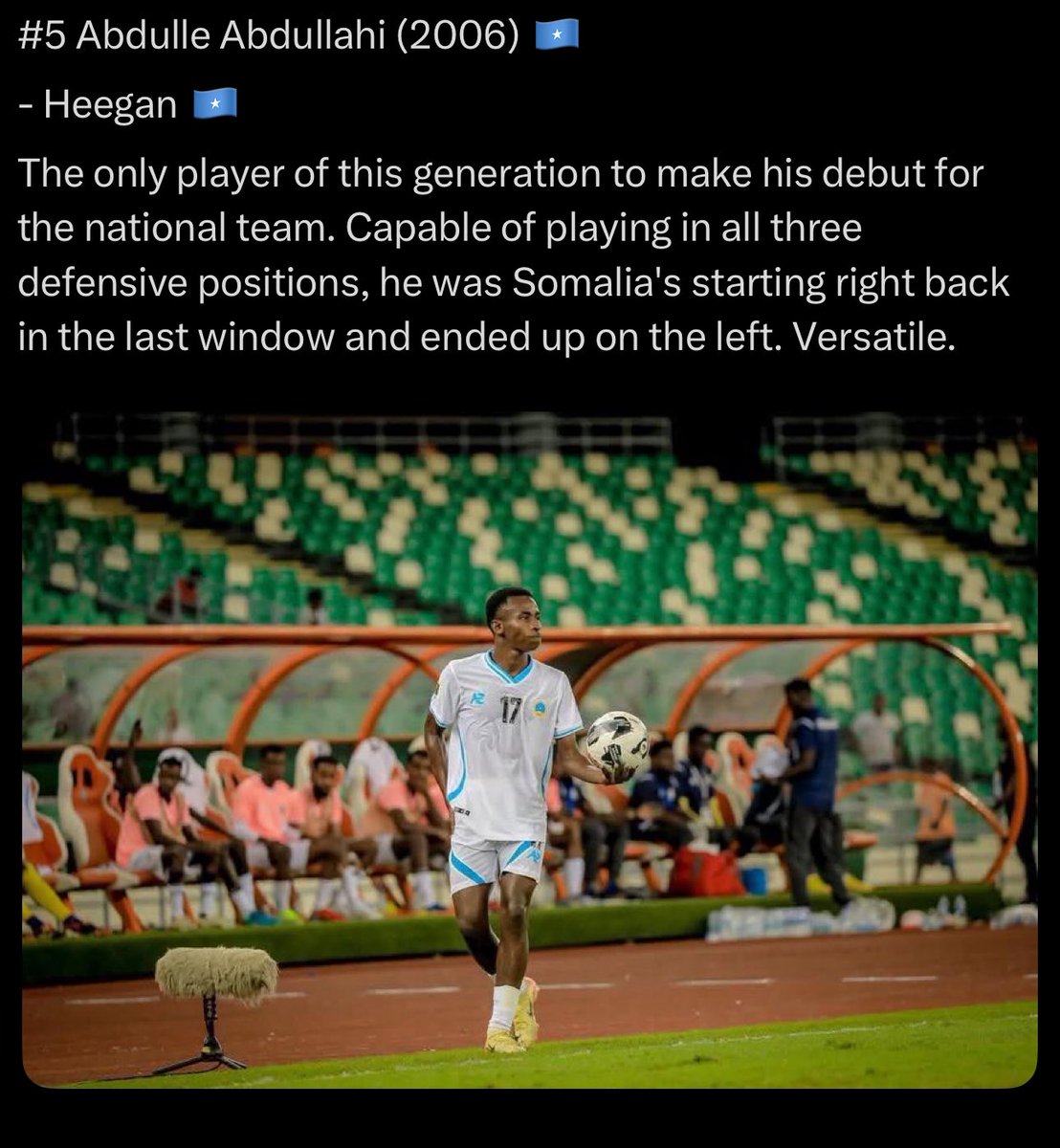 SOMALI ATHLETE (@somaliathlete) on Twitter photo SOMALIA U17 PLAYERS ๐ธ๐ดโฝ๏ธ WHERE ARE THEY NOWโ๏ธ <a href="/OceanStarsEsp/">Selecciรณn De Somalia</a> THREAD SOMALIA U17 PLAYERS ๐ธ๐ดโฝ๏ธ WHERE ARE THEY NOWโ๏ธ <a href="/OceanStarsEsp/">Selecciรณn De Somalia</a> THREAD