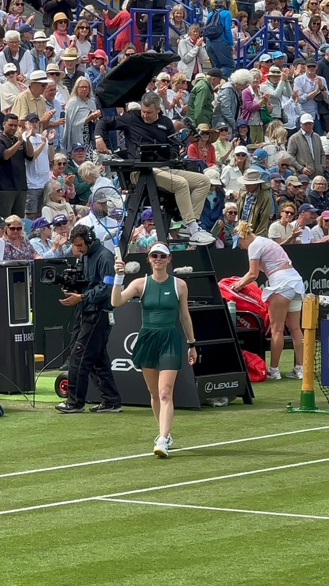 Blink and you miss the Joint show 👀 

🇦🇺 Maya Joint takes down Anna Blinkova 6-4, 7-5 to move into the WTA 250 Eastbourne 🇬🇧 SF’s and a match up with former world No.11 Anastasia Pavylchenkova.  

👉 Up to a CH ‘48’ in the live rankings. 
👉 36-16 in 2025 

#TheFirstServe