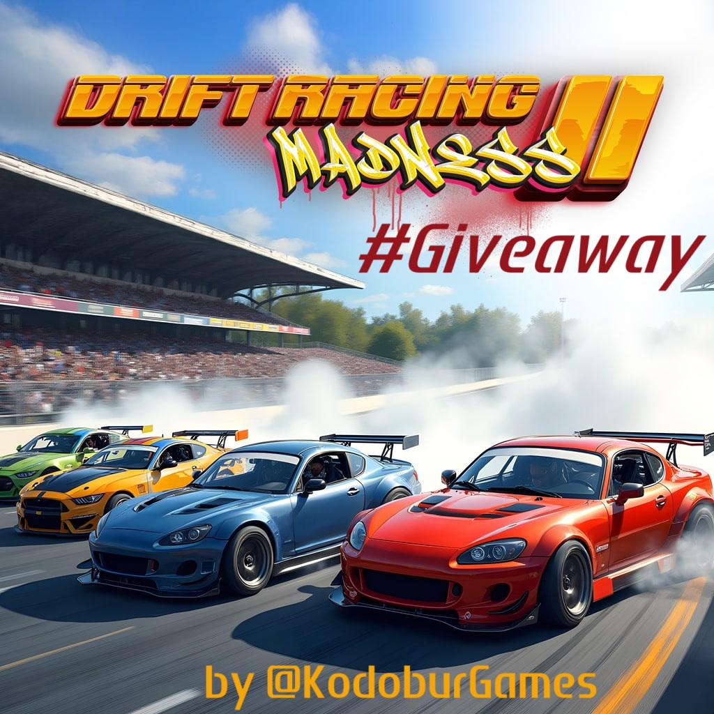 𝕊𝕒𝕕𝕠𝕄𝕒𝕣𝕔𝕠 𝕏 (@sadomarcox) on Twitter photo 🎁 #Giveaway ⤵️
I have 4 codes to give away for:
"Drift Racing Madness 2" PS5 by <a href="/KodoburGames/">Kodobur Game And Software Technologies</a>
4x EU 🇪🇺 PS5
🔁Repost
🔤Tag a friend
🔤Comment a Racing-GIF 🏎️
⏩Follow me & <a href="/KodoburGames/">Kodobur Game And Software Technologies</a>
Good luck to everyone! 🍀
Giveaway ends 06/28
#KodoburGames #PlayStationTrophy 🎁 #Giveaway ⤵️
I have 4 codes to give away for:
"Drift Racing Madness 2" PS5 by <a href="/KodoburGames/">Kodobur Game And Software Technologies</a>
4x EU 🇪🇺 PS5
🔁Repost
🔤Tag a friend
🔤Comment a Racing-GIF 🏎️
⏩Follow me & <a href="/KodoburGames/">Kodobur Game And Software Technologies</a>
Good luck to everyone! 🍀
Giveaway ends 06/28
#KodoburGames #PlayStationTrophy