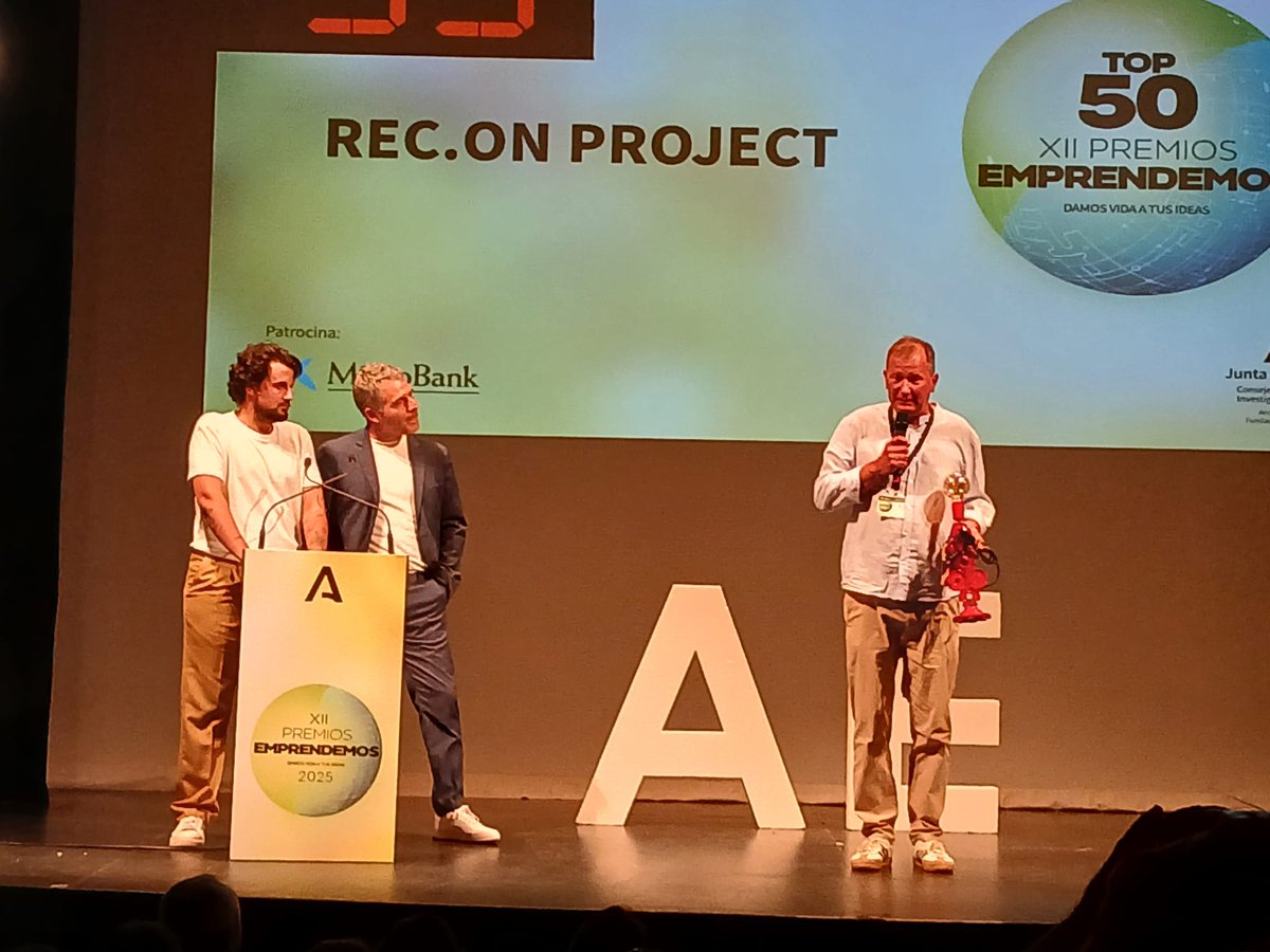 cadealmeria's tweet photo. 🔥Esto es #TOP50 #PremiosEmprendemos2025
📢Ánimo a las #empresas almerienses!
🟢#RecONProject 🙌
🟡#Verbelbio 🙌
🌐¡Innovación sin límites!
@UniversidadAnd @almeriajunta @daniescacena @aemprende
#EmprendeAND https://t.co/VJpz4ORYG9