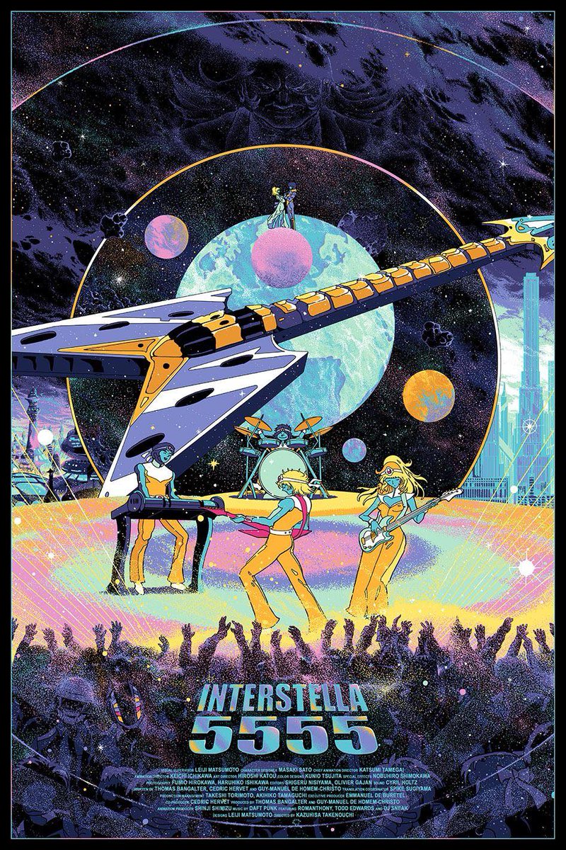 ¡OMG! Atentos fans de #DaftPunk... Llega a la CDMX con una experiencia única. 

Del 17 al 20 de julio, el Centro de Cultura Digital se convierte en un museo inmersivo dedicado al dúo más icónico del electro.

"Interstella 5555" se proyectará en el Estadio Alfredo Harp Helú.