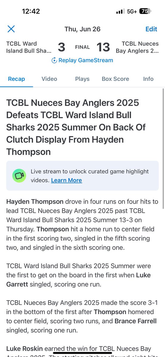 texascoastalbaseball tweet media