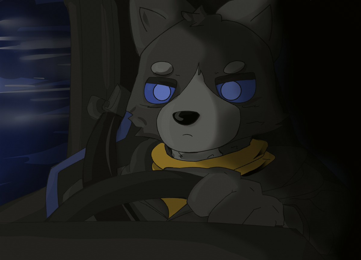 bmo903's tweet photo. driving 
#furry #furryart #oc #furryartist https://t.co/KsjaZ7PiSC