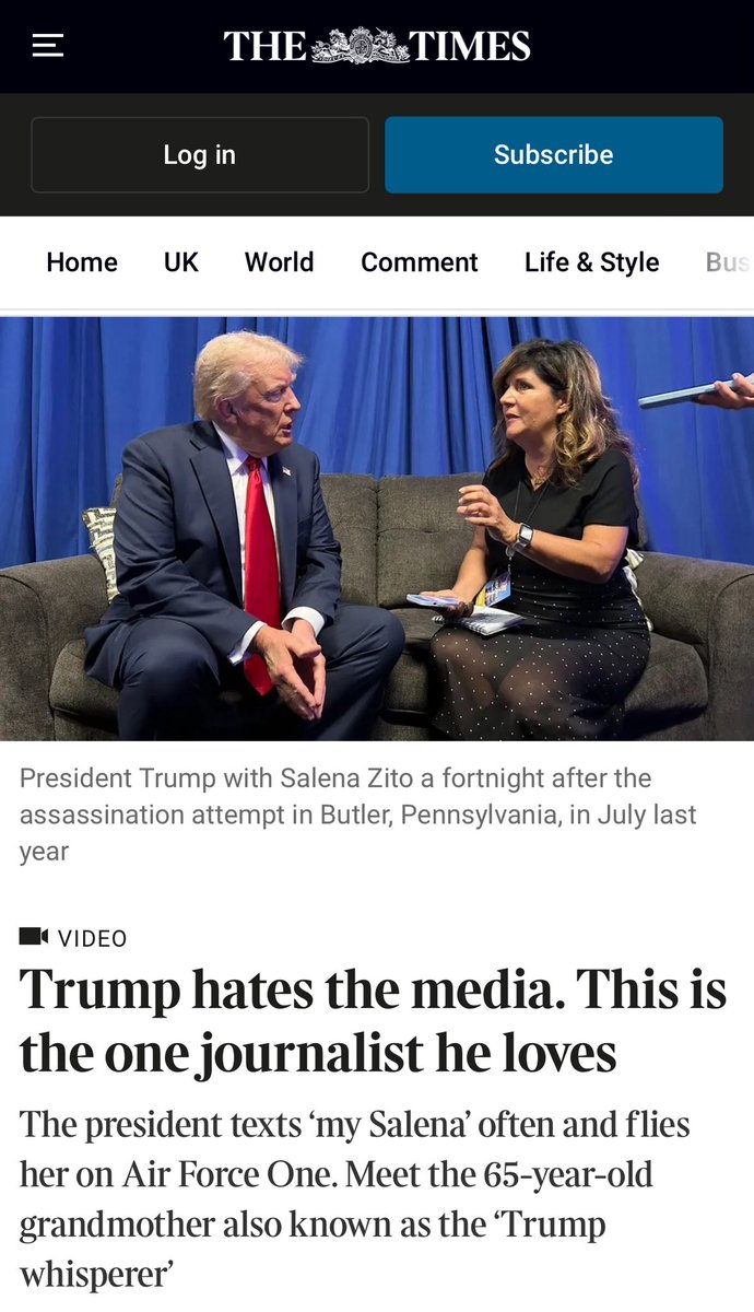 Bethany S. Mandel (@bethanyshondark) on Twitter photo Hey there <a href="/realDonaldTrump/">Donald J. Trump</a>, she’s my Salena too.
So proud of one of my absolute favorite people <a href="/ZitoSalena/">ZitoSalena</a> in this long overdue profile.
WHO SHOULD PLAY ME IN THE MOVIE
thetimes.com/us/news-today/… Hey there <a href="/realDonaldTrump/">Donald J. Trump</a>, she’s my Salena too.
So proud of one of my absolute favorite people <a href="/ZitoSalena/">ZitoSalena</a> in this long overdue profile.
WHO SHOULD PLAY ME IN THE MOVIE
thetimes.com/us/news-today/…