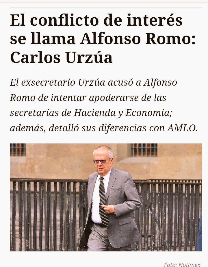 Adivinen quién ya había señalado antes a Alfonso Romo? Urzúa, que murió 'accidentalmente' en su casa, pinche narco partido de asesinos.