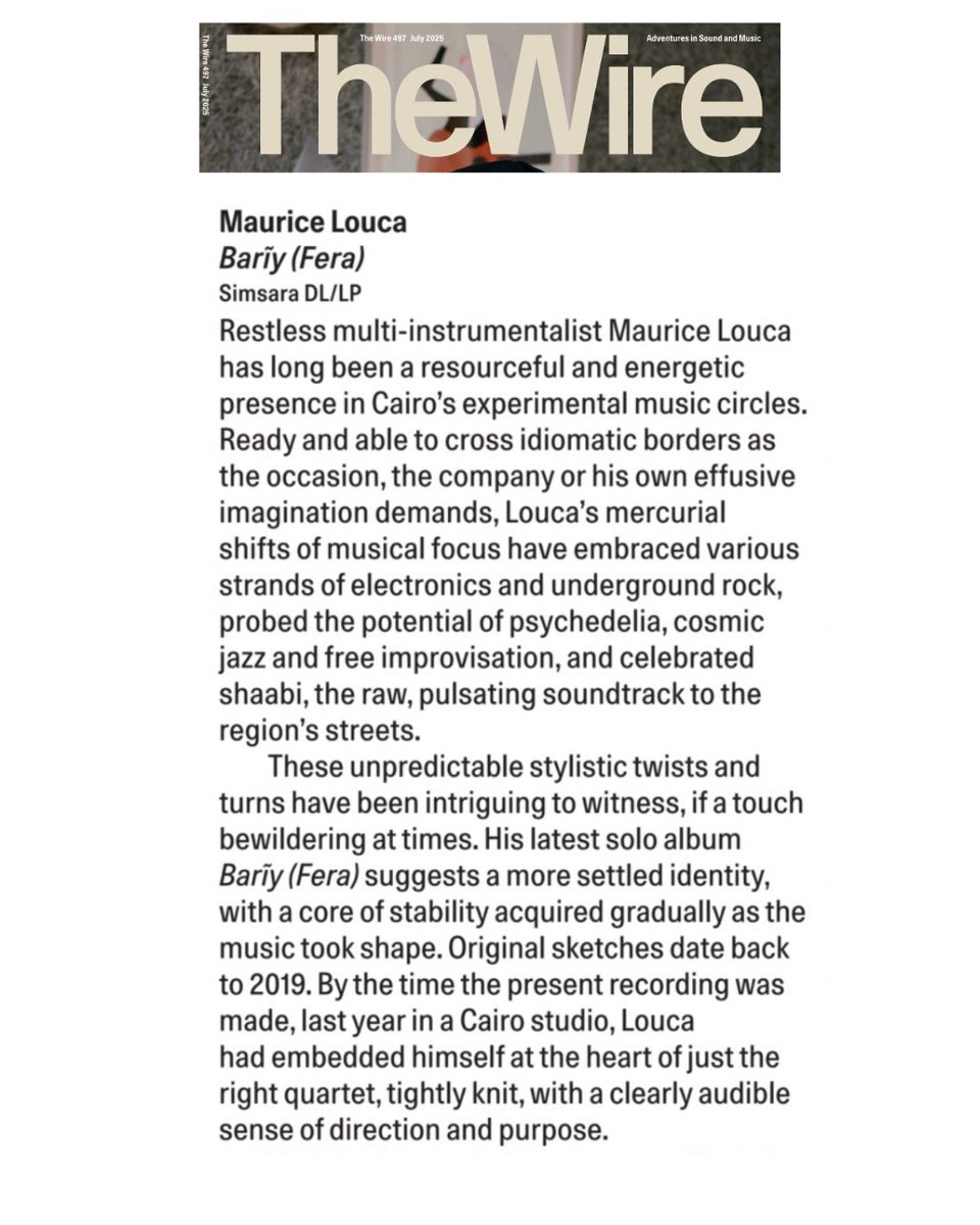 Simsara Music (@simsara_music) on Twitter photo “… their patterning seems to spiral beyond the here and now, as though whirling along tunnels that wind through time, connecting past and future” <a href="/thewiremagazine/">The Wire Magazine</a>
🪷 Fera is out now on all platforms and on vinyl, check the links in our bio 🪷 1/2 “… their patterning seems to spiral beyond the here and now, as though whirling along tunnels that wind through time, connecting past and future” <a href="/thewiremagazine/">The Wire Magazine</a>
🪷 Fera is out now on all platforms and on vinyl, check the links in our bio 🪷 1/2