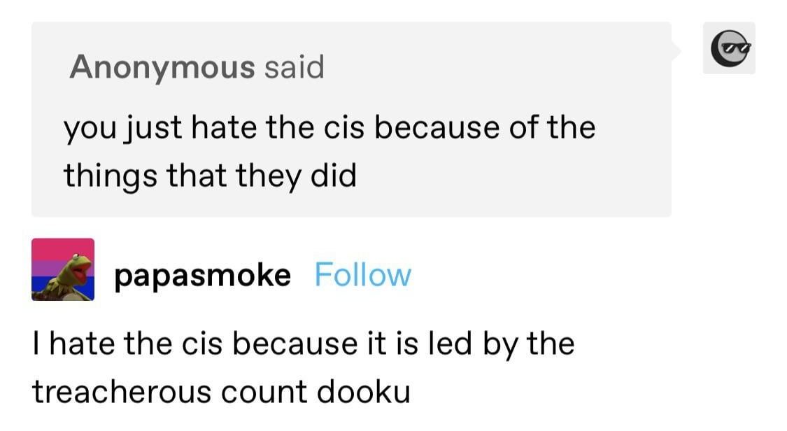 this post belongs in the star wars hall of fame. i think about it every day