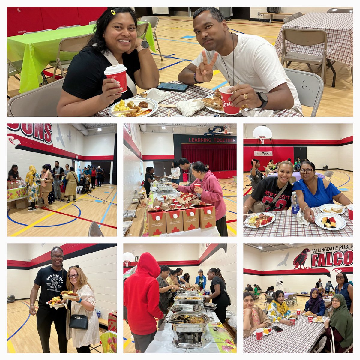 This morning at Fallingdale, we welcomed families for a delicious breakfast catered by Whot Restaurant &amp; Lounge! 🥞☕ Thank you to all the families who joined us—it was a lovely way to start the day together! 💙 #FallingdaleFamily #CommunityConnections