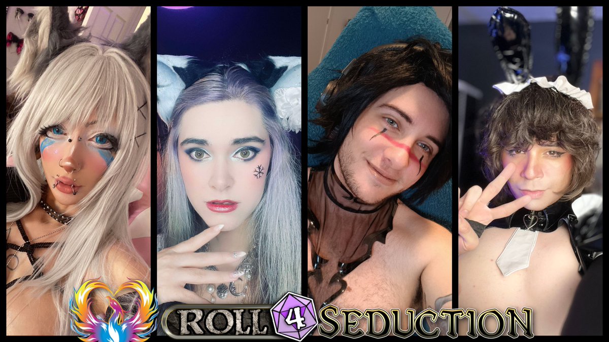 Let's play some fucking D&amp;D!

We're live on Chaturbate, Fansly, and Joystick!
linktr.ee/rollforseducti…

FT: <a href="/AyliKatt/">Ayli Katt</a> <a href="/befluun/">befluun</a> <a href="/EgoCosplays/">DefaultEgo</a> <a href="/KandiKitsune666/">🎀 Alice Hellfox 🦊</a>