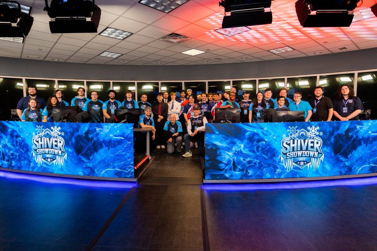 CamdenccEsports's tweet photo. Throwback Thursday to the Shiver Showdown!

Remember the excitement of our 2024 winter 'Shiver Showdown'? It was an entertaining night of Valorant, delicious food, and engaging conversations. Stay tuned for more events in the future! ❄️🤝

#CamdenCountyCollege #CougarEsports https://t.co/Br9QPIPpgP