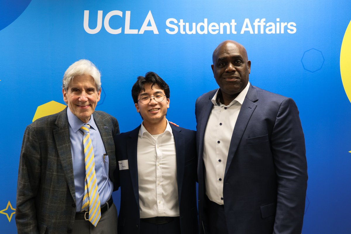 Civic engagement is at the heart of <a href="/UCLA/">UCLA</a>’s mission. It was an honor to recognize this year’s Chancellor’s Service Award recipients—extraordinary Bruins who have turned values into action and made lasting contributions to our communities.