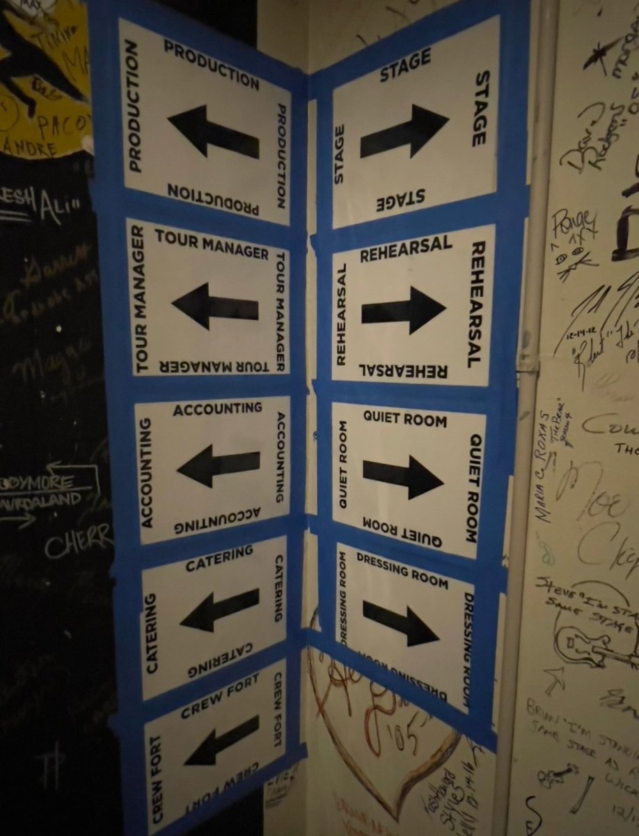 cloudypeeps's tweet image. Life is one big road with lots of signs. #production #tour #crew #nyc