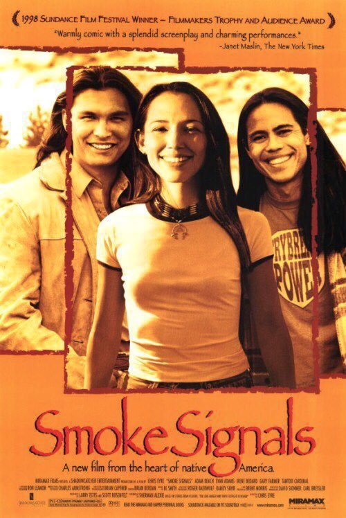 FilmNewsNos's tweet photo. 🎬MOVIE HISTORY: 27 years ago today, June 26, 1998, the movie ‘Smoke Signals’ opened in theaters!
#AdamBeach #EvanAdams #IreneBedard #GaryFarmer #TantooCardinal #ChrisEyre https://t.co/MDlWx1Dc5p