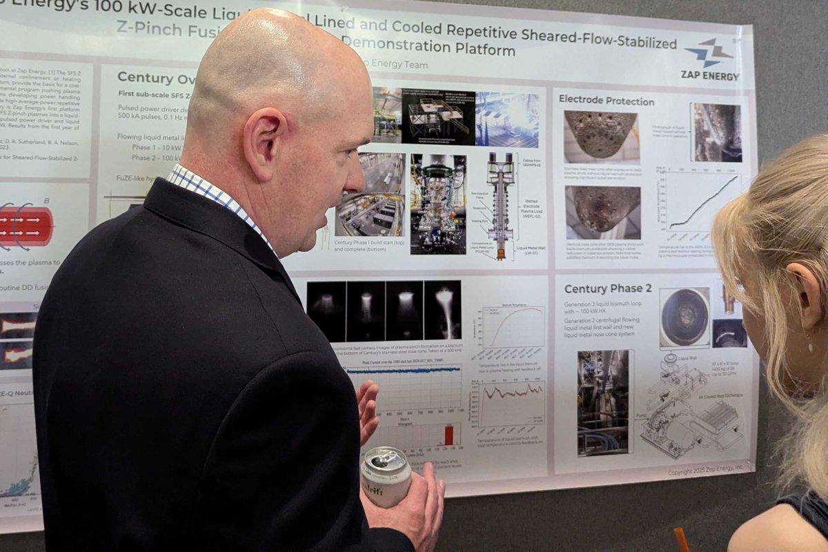 Zap Energy (@energy_zap) on Twitter photo Zap engineers presented their work at the #SOFE2025 Symposium on Fusion Engineering in Cambridge this week. Thank you to the Plasma Science and Fusion Center at <a href="/MIT/">Massachusetts Institute of Technology (MIT)</a> and <a href="/IEEEorg/">IEEE</a> for hosting and highlighting the most recent progress in fusion hardware development.
#fusiontech Zap engineers presented their work at the #SOFE2025 Symposium on Fusion Engineering in Cambridge this week. Thank you to the Plasma Science and Fusion Center at <a href="/MIT/">Massachusetts Institute of Technology (MIT)</a> and <a href="/IEEEorg/">IEEE</a> for hosting and highlighting the most recent progress in fusion hardware development.
#fusiontech