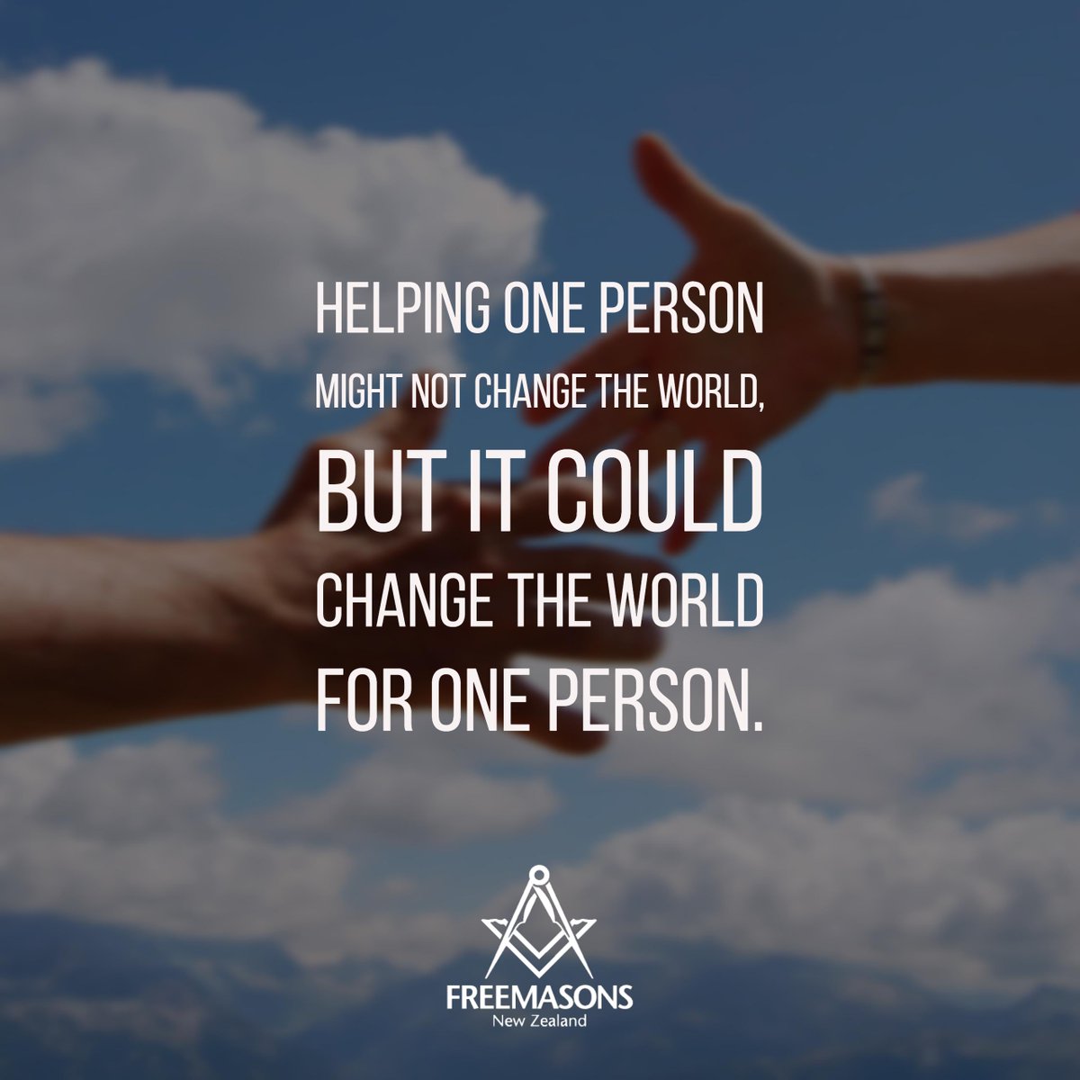 Helping others is what we do. freemasonsnz.org Please like, follow and share this post.
Helping others is what we do...be that you, your partner, your family or your community. Making a difference in New Zealand.
Interested in joining. Go to freemasonsnz.org/join