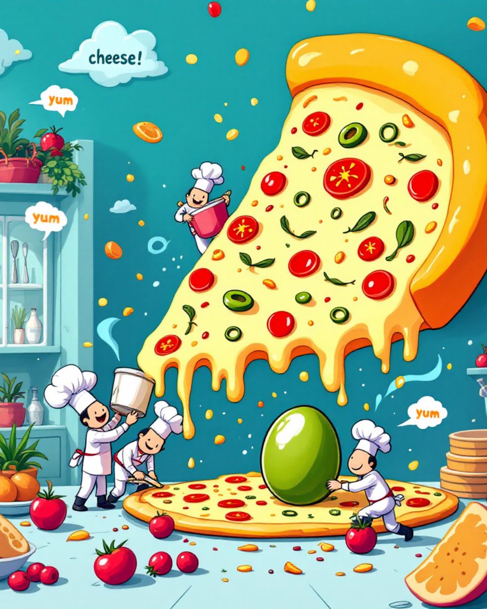 MagicShot_ai's tweet image. When your pizza craving is so big, it takes an entire tiny crew to make it happen! 🍕👷♂️🧀
Tag your pizza partner-in-crime 👇
#PizzaLovers #MiniWorkers #FoodArt #TinyWorld #GiantPizza