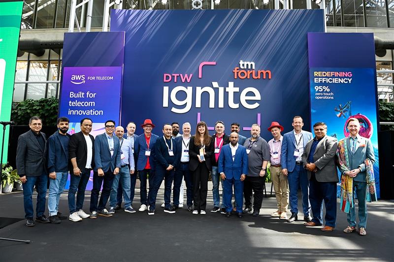 .<a href="/TMobile/">T-Mobile</a> led (and won! 🏆) the <a href="/tmforumorg/">TM Forum</a> Moonshot Catalyst Project, proving Intent-Based Networking can power Level 4 Autonomous Networks.

APIs + automation = scale, reliability &amp; efficiency without compromise.

👏👏to the engineers and innovators for this huge win!