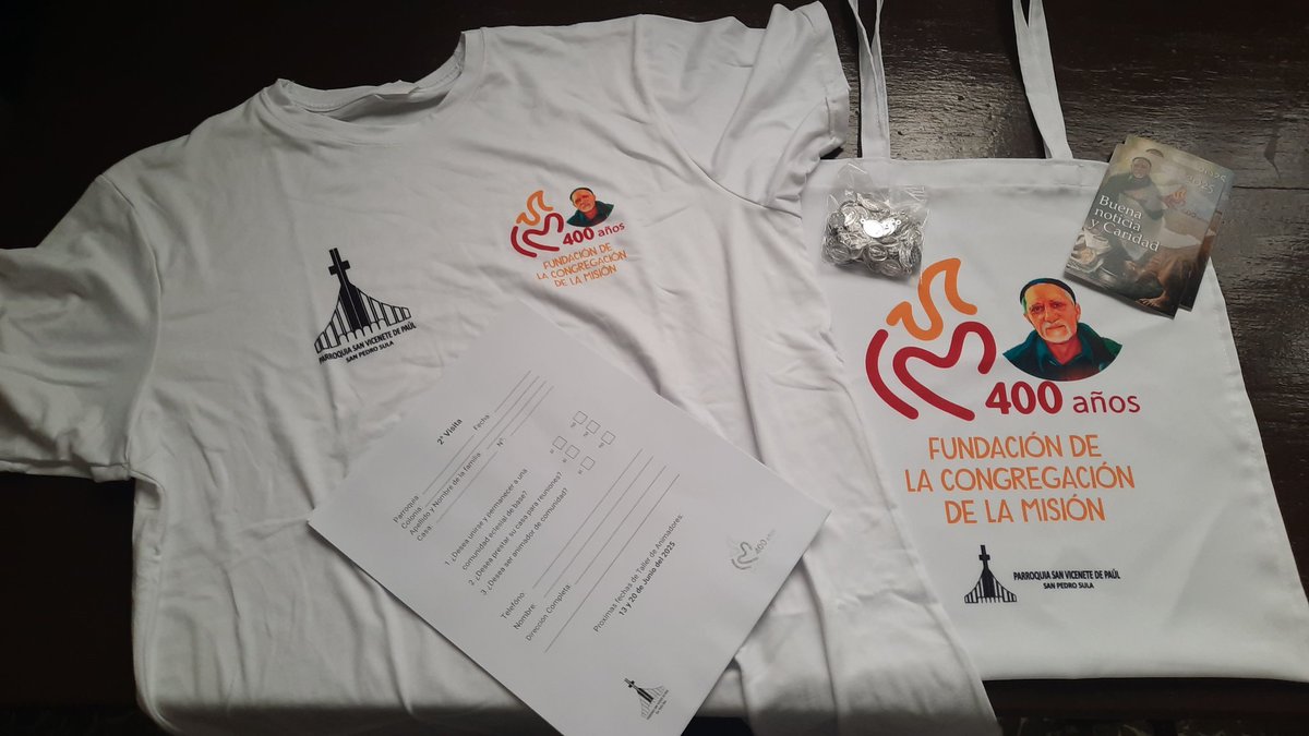 Magnífica bienvenida en la Parroquia San Vicente de Paúl de San Pedro Sula #Honduras con todo listo para la #MisiónParroquial