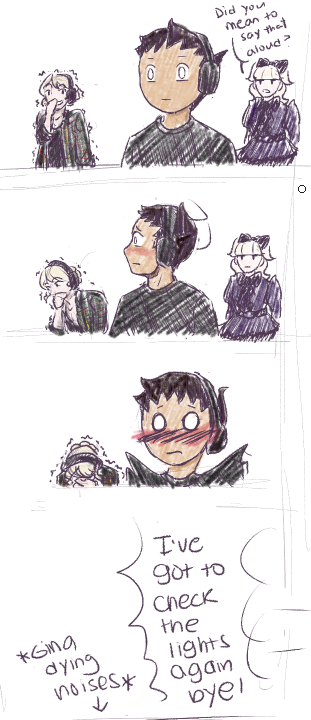 skyedancer_rae's tweet image. Sketches from a brasry ballet AU idea I had, where Barok & Kazuma are the male leads for a ballet and Ryunosuke is the lead stagehand working backstage.