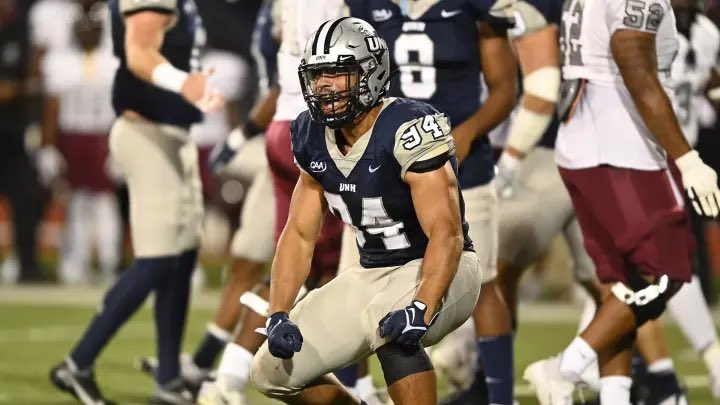 Chase Bedrossian c/o2027 (@chasebedrossian) on Twitter photo After a great conversation with <a href="/CoachScottJames/">Scott James</a> I’m blessed to receive my 4th Division 1 offer from UNH!!
<a href="/WillistonFB/">Williston Football</a> <a href="/coachbeats/">Tommy Beaton</a> <a href="/CoachLeigh2/">Jayson Leigh</a> <a href="/Coach_Brown1841/">Coach Christian Brown</a> <a href="/NE6FB_Recruits/">NE-Recruits</a> <a href="/newftbj/">New England Football Journal ® 🏈</a> <a href="/UNHFootball1/">UNH Football</a> <a href="/ScoutingNE/">Coach Silva</a> After a great conversation with <a href="/CoachScottJames/">Scott James</a> I’m blessed to receive my 4th Division 1 offer from UNH!!
<a href="/WillistonFB/">Williston Football</a> <a href="/coachbeats/">Tommy Beaton</a> <a href="/CoachLeigh2/">Jayson Leigh</a> <a href="/Coach_Brown1841/">Coach Christian Brown</a> <a href="/NE6FB_Recruits/">NE-Recruits</a> <a href="/newftbj/">New England Football Journal ® 🏈</a> <a href="/UNHFootball1/">UNH Football</a> <a href="/ScoutingNE/">Coach Silva</a>
