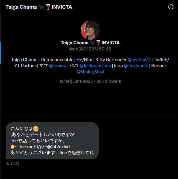 I truly can't catch a break with the imposters (lol)

please report this account, it's not me (obviously) (I am way sexier) (and also real) 

@/nb3891037457146 <- this son of a bitch thanks