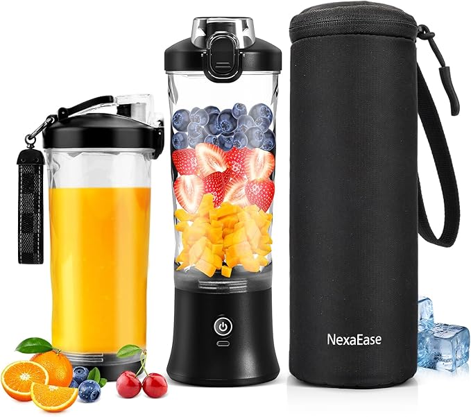 zestcasa23's tweet image. This USB-C Personal Blender fits in your bag &amp;amp; charges like a phone. Blend on the spot—no mess, no noise. 🔋
Only $20 — it’s a must-have for busy lives!
👉 tinyurl.com/5p8jf4j4
#SmoothieTime #USBBlender #OfficeEssentials #HealthyLifestyle #AmazonDeals