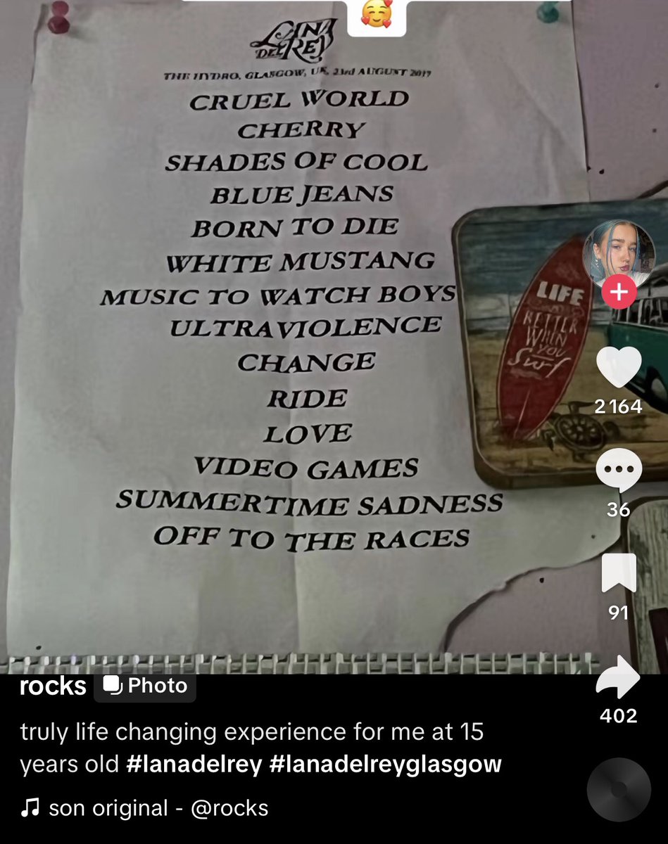 2017 setlist we still talk about you..