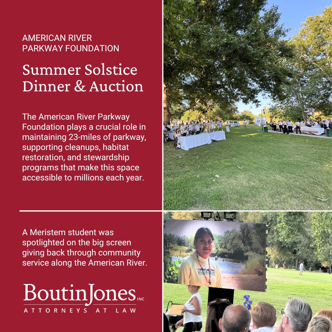 The  American River Parkway Foundation's Summer Solstice Dinner brought together community, food, and music in support of the 23-mile Parkway. Funds raised help power cleanups, habitat restoration &amp; stewardship across this vital regional treasure.