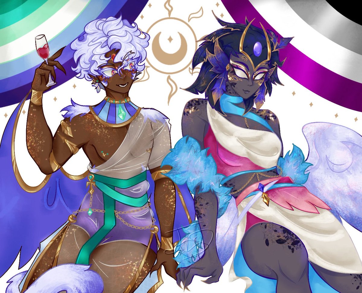 ithicrap's tweet image. Throws my gay people at you* HAPPY PRIDE MONTH FROM ME AND MY OCS
#PrideMonth #ocart #AnimeArt
