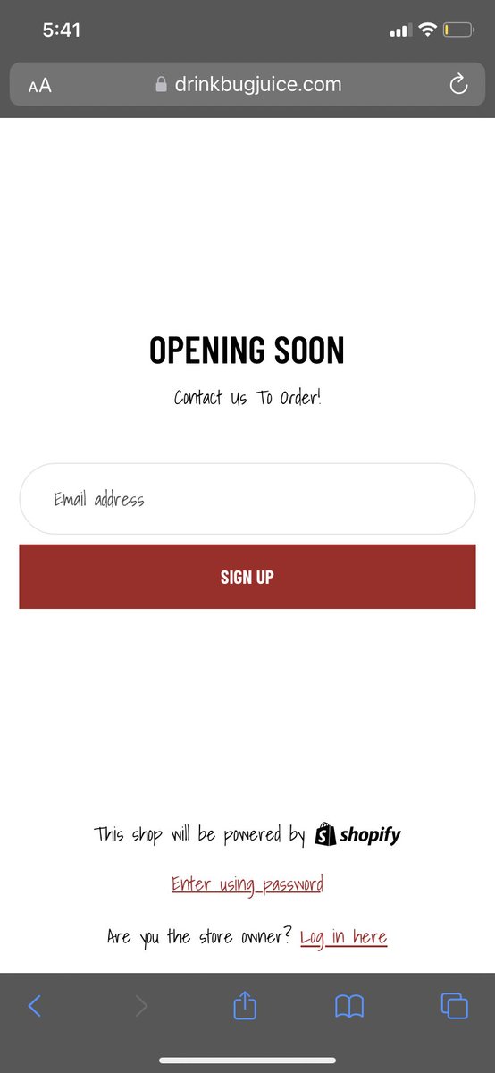 SenatorLawyer's tweet image. UPDATE: Bug Juice has taken down the questionable section of their website after this post