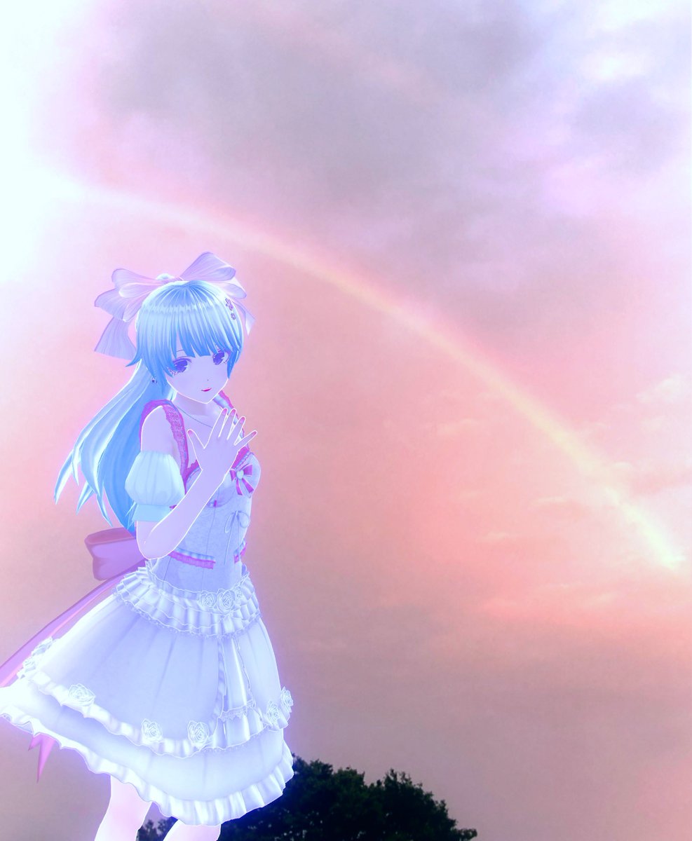 ee10638's tweet image. 2025年6月27日
昨日の虹🌈
……残念ながら1番きれいな瞬間を逃しちゃったのですが…😰
それでも電線が写り込まない場所で頑張ってみました📷✨
＃カスタムキャスト