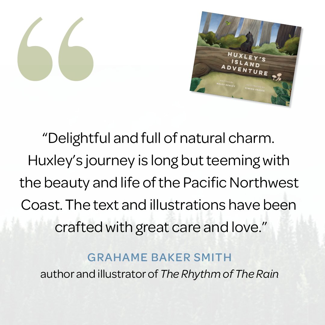 Celebrate the natural environment of the Pacific NW in a charming story of a curious cat! With stunning art &amp; charming prose, Huxley’s Island Adventure celebrates perseverance, exploration, &amp; the beauty of the natural world. Available now! buff.ly/uWmSvVf