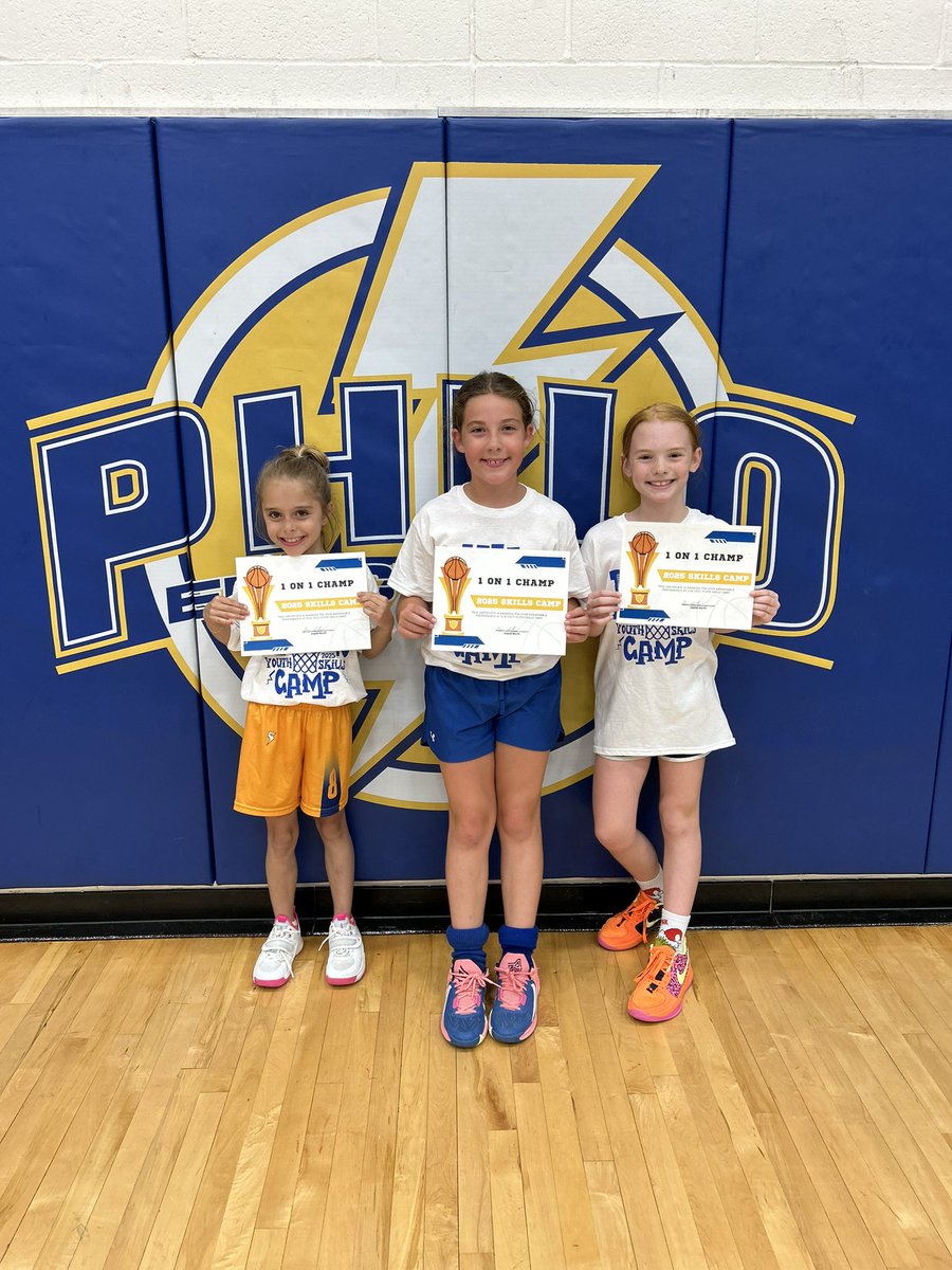 Philogirlsbball's tweet photo. Youth Camp 1 on 1 champs @AthleticPhilo @PhiloAD https://t.co/42SF6e2CY4