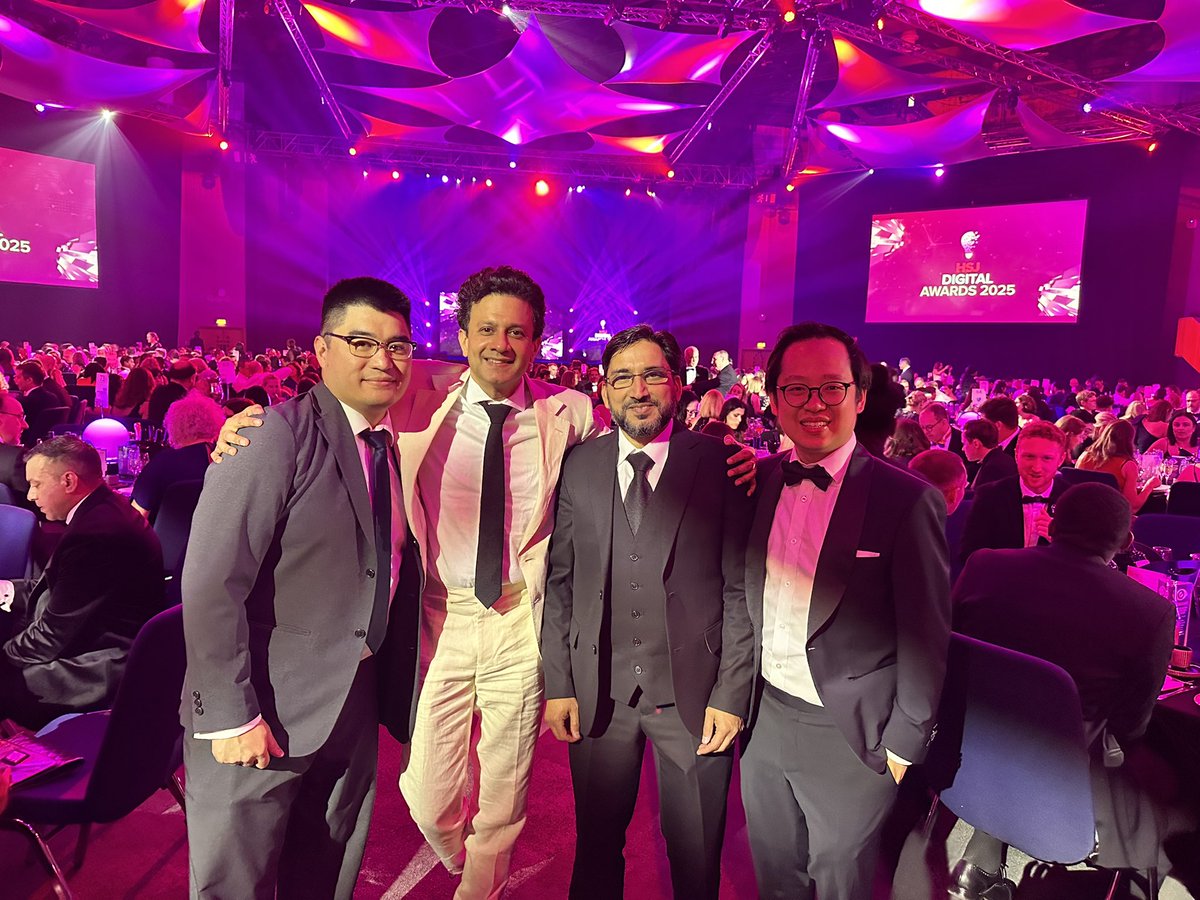 🏆 A Historic Moment for the UHNM Thrombectomy Team! 🧠💡

We’re proud to share that our team has won 3 HSJ Digital Awards, including the prestigious Digital Team of the Year, for transforming stroke thrombectomy care through Artificial Intelligence — a true testament to