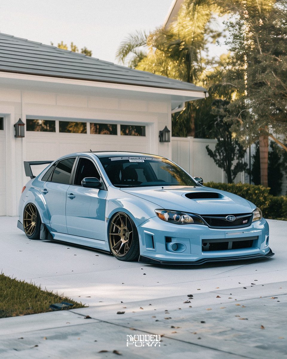 moddedform's tweet image. Subaru by @moddedform