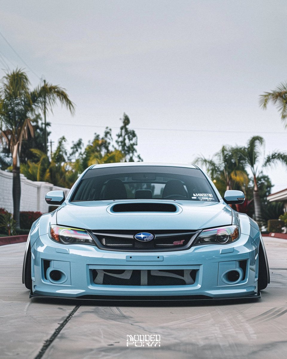 moddedform's tweet image. Subaru by @moddedform