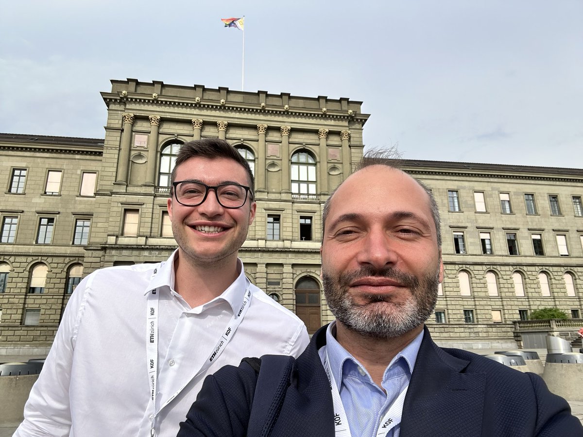 Very honoured to present our paper entitled « A novel nonlinear Taylor Rule approach for predicting policy interest rates and enhancing Central Bank communication» at the Swiss Congress in Zurich together with my colleague Alex Morel hosted by the KOF ETH

sgvs.ch/conferences/ss…