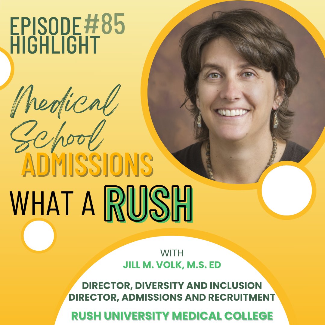 Episode Highlight!

This episode is for all you pre-medical students who are aspiring to apply (or are currently applying!) for medical school.

open.spotify.com/episode/58uuvd…