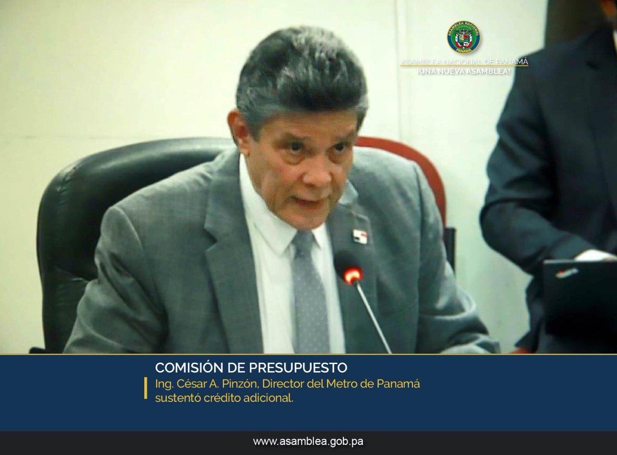 El Director de metro de Panamá sustentó crédito adicional por B/. 35,563,787,00 para cubrir compromisos en concepto de contratos y adendas de servicio de limpieza, mantenimiento, adquisición de repuestos y terrenos entre otros. Este crédito fue aprobado por la Comisión.