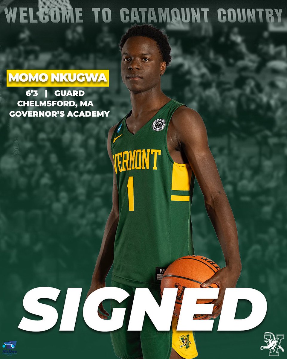✍️ 𝐎𝐟𝐟𝐢𝐜𝐢𝐚𝐥𝐥𝐲 𝐬𝐢𝐠𝐧𝐞𝐝

A Massachusetts native and a First Team All-ISL standout is making the short drive up I-89 — Welcome to Catamount Country, Momo!