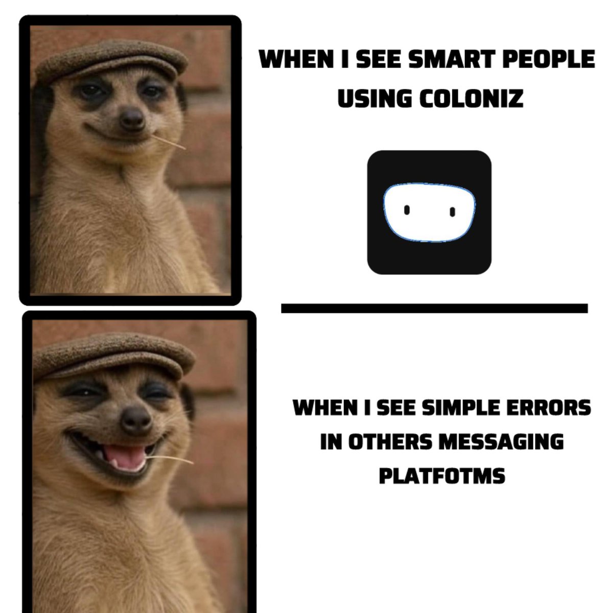 Hewrites_'s tweet image. Doing it the hard way isn&apos;t really a flex

Keep it simple and straightforward 
#ColonizMemes #Colonizer