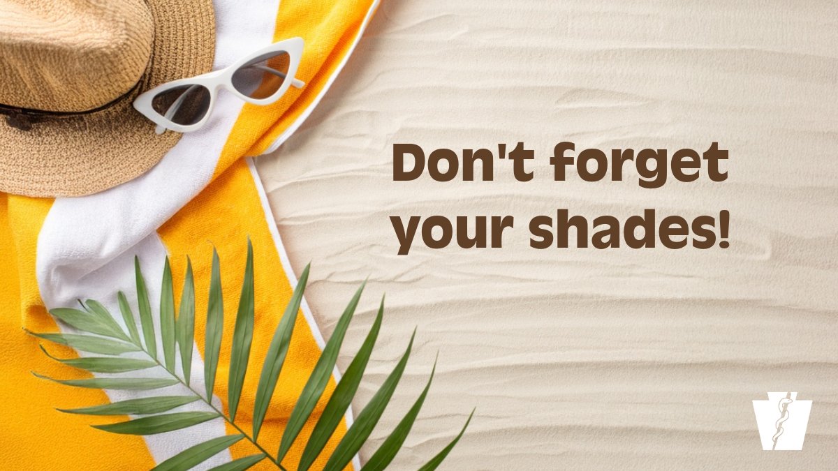 DYK? Sunglasses not only protect your eyes from UV rays, they also reduce your risk of cataracts &amp; protect the tender skin around your eyes from the sun. Make sure you're wearing 😎 that block both UVA/UVB rays!☀️ #HealthyVision