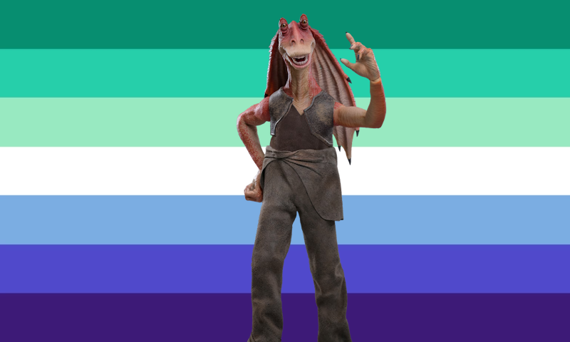 it is true... meesa gay...