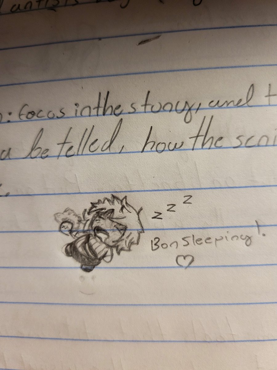 Hotoly_Nights's tweet image. I drew a little Bon in my animation course notes. If I become an alcoholic, I&apos;ll know who to hate and love at the same time.

#bontherocks #lazyart
