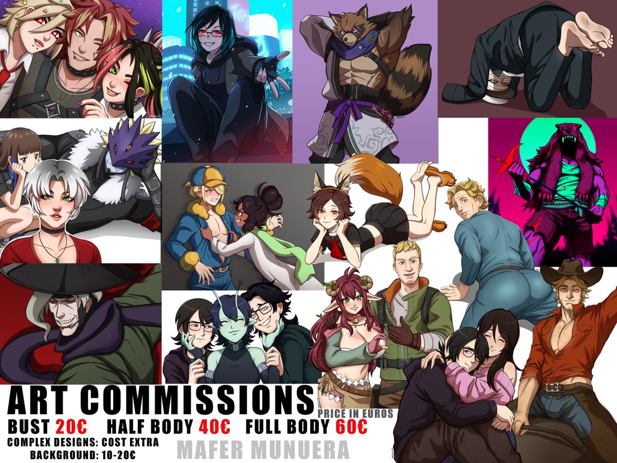 MaferMunuera's tweet image. 💊Art Commission info updated 2025💊
#art #digitalart #artcommissions #commissions #anime