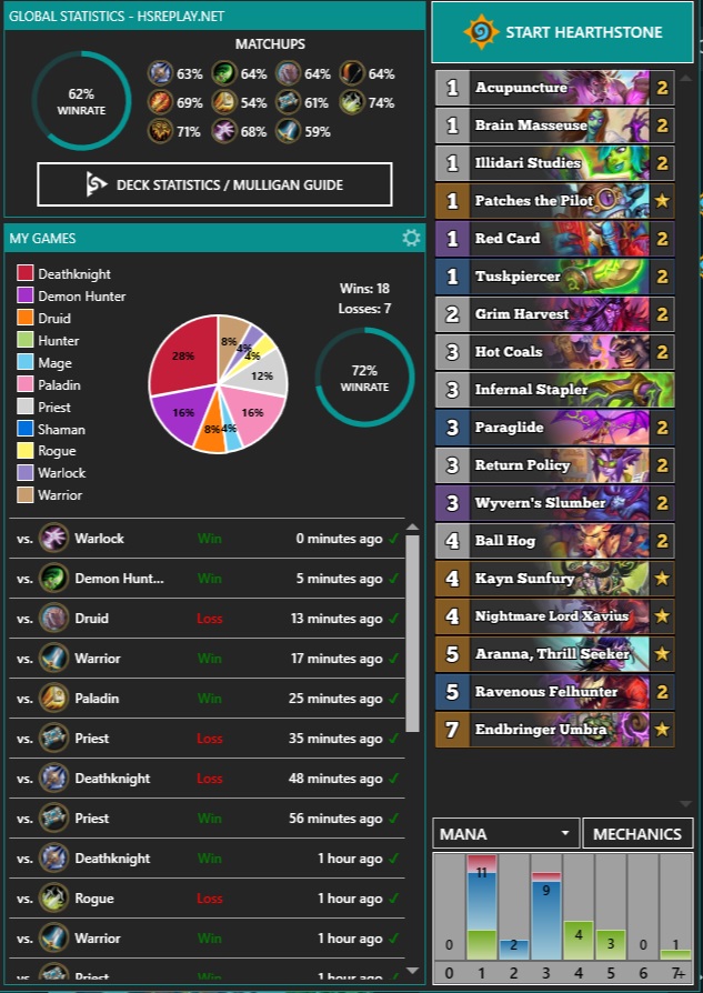 late legend hit x10star ... final push with this 
#Hearthstone #Blizzard #GamingCommunity