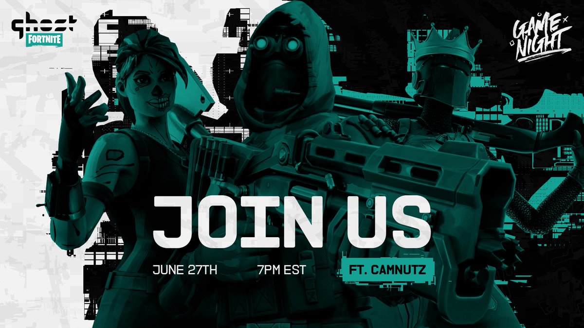 Ghost Gaming (@ghostgaming) on Twitter photo Ghost Game Night Fortnite Customs TOMORROW
β° 7PM ET
Hosted by π€ <a href="/Camnutz1/">Ghost Camnutz</a>
π discord.gg/ghostgaming Ghost Game Night Fortnite Customs TOMORROW
β° 7PM ET
Hosted by π€ <a href="/Camnutz1/">Ghost Camnutz</a>
π discord.gg/ghostgaming