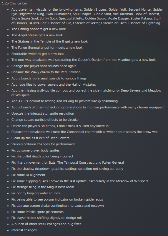 Here are this week's patch notes, Shell of a King v1.2p! So much drawing, and still so much left to do 😵😵😵
#indiegame #gamedev #TrailerThursday